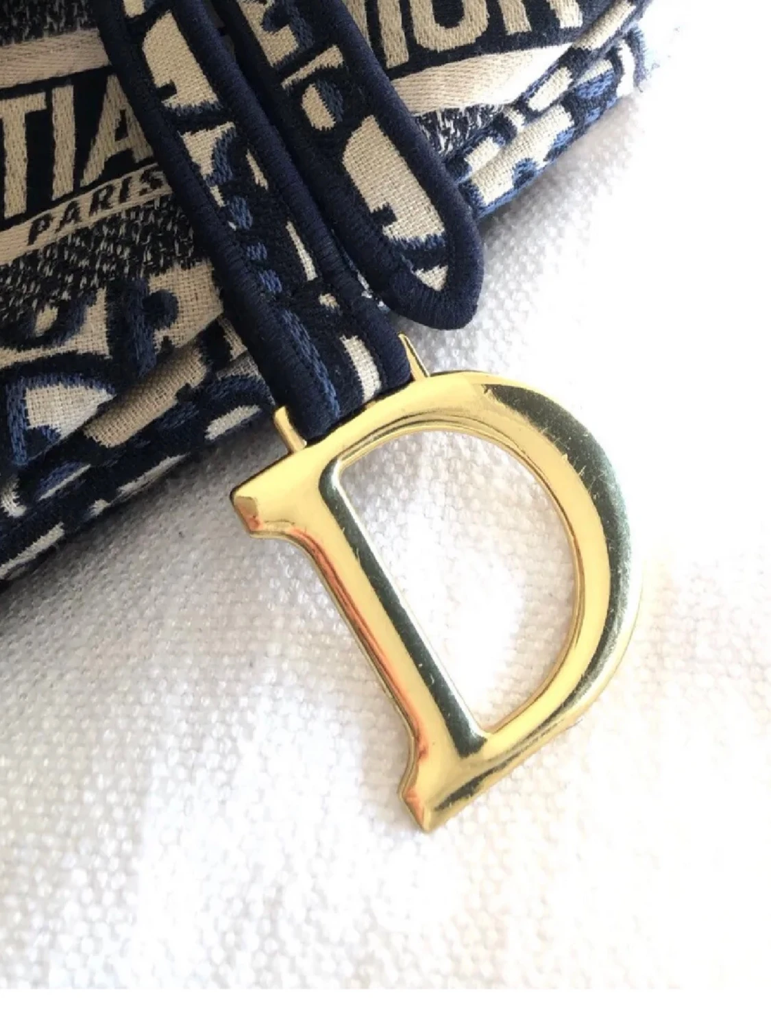 Saddle Bag blå/vit - 2