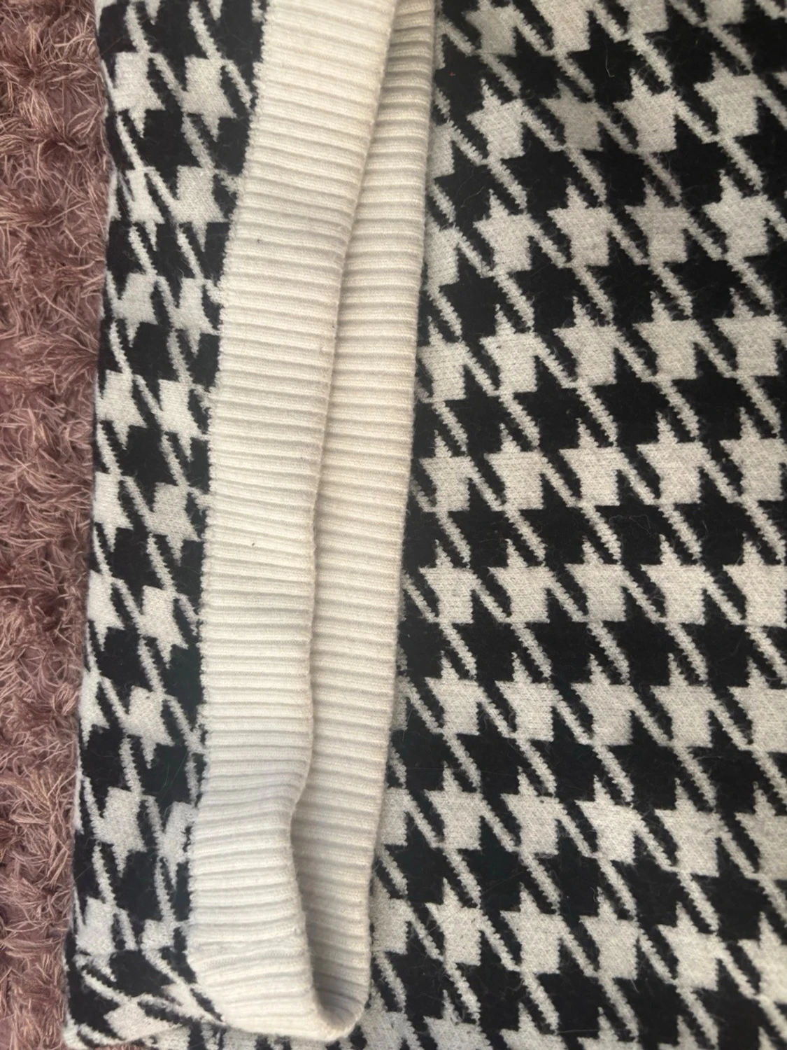 Svartvit elegant kjol~river Island - 3
