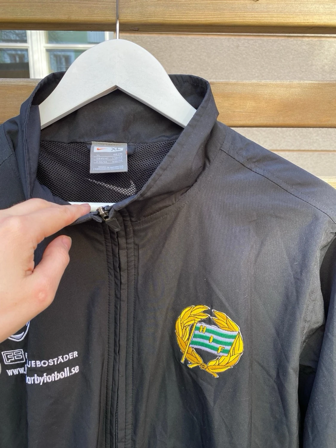 Vintage Hammarby Nike jacka storlek XL - 2