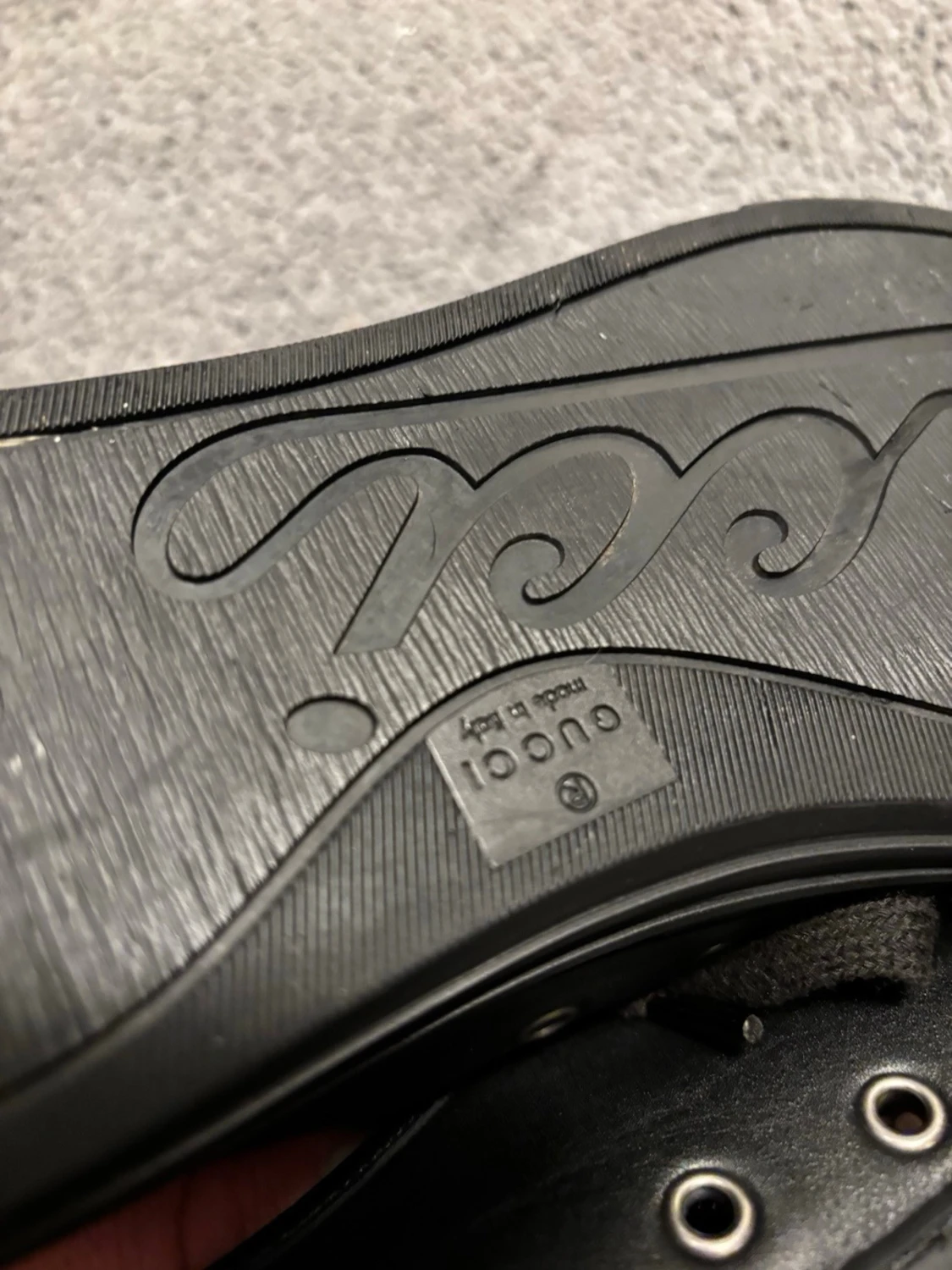 Gucci Ace all black leather - 2