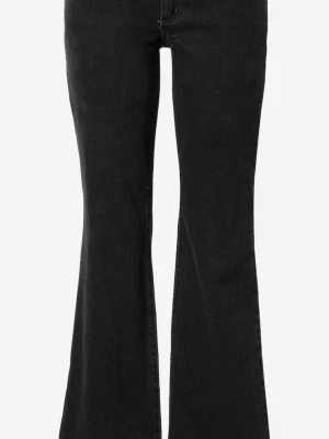 Svarta bootcut jeans med låg midja - Abrand  - Snygga svarta bootcut jeans med hög midja och utsvängda ben. Skriv för frågor.