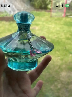 Britney Spears parfym  - Säljer en cool parfymflaska som är från britney Spears. Den luktar gott men inte helt min smak och har aldrig använt den. Kostar vanligt vis någonstans mellan 1500 och 500☺️