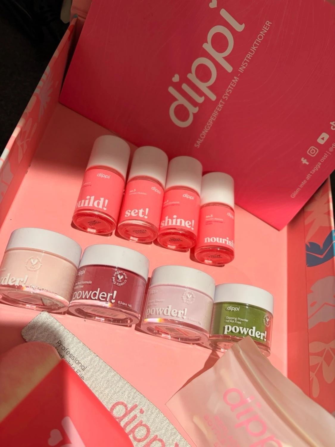 Dippi nagellack och dip powder kit - 2