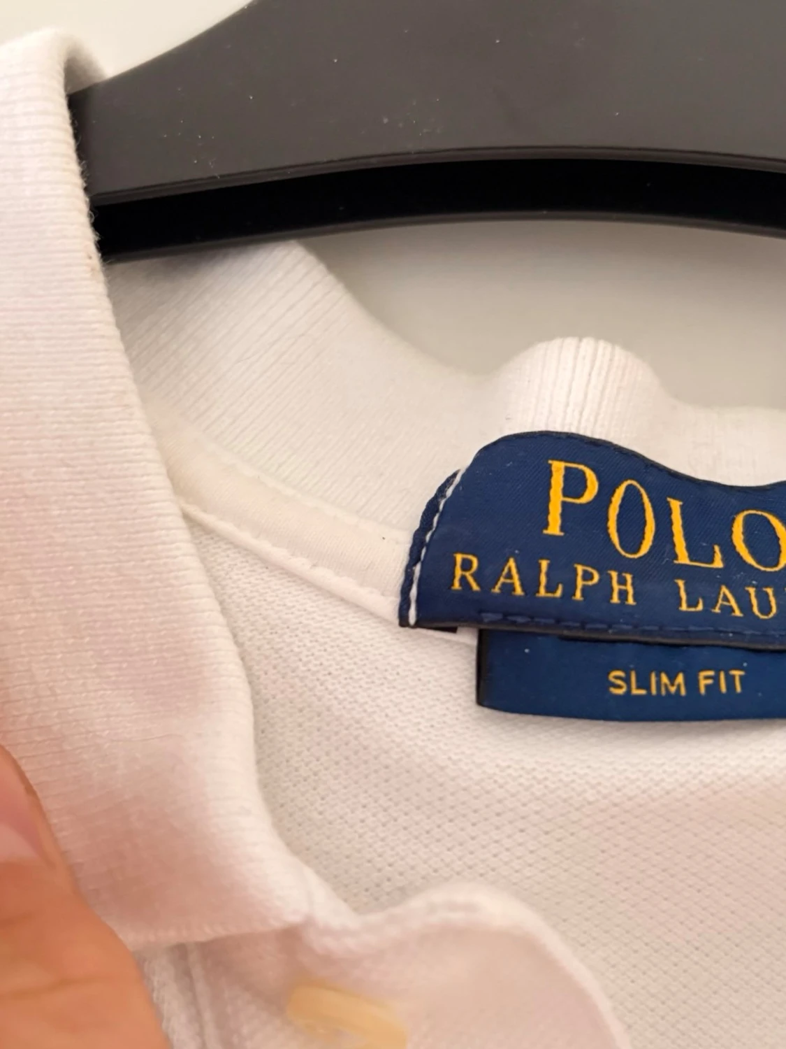 Vit pikétröja från Ralph Lauren - 3