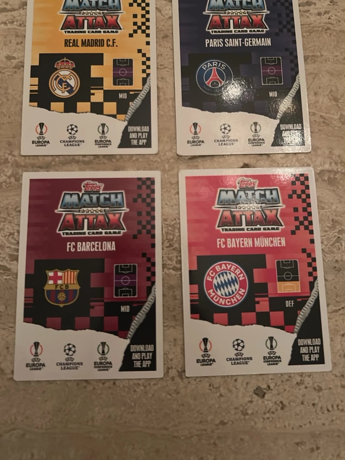 Match Attax Man of the Match kort - 1