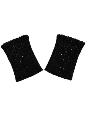 Handstickade ull handledsvärmare - Handstickade handledsvärmare i ull