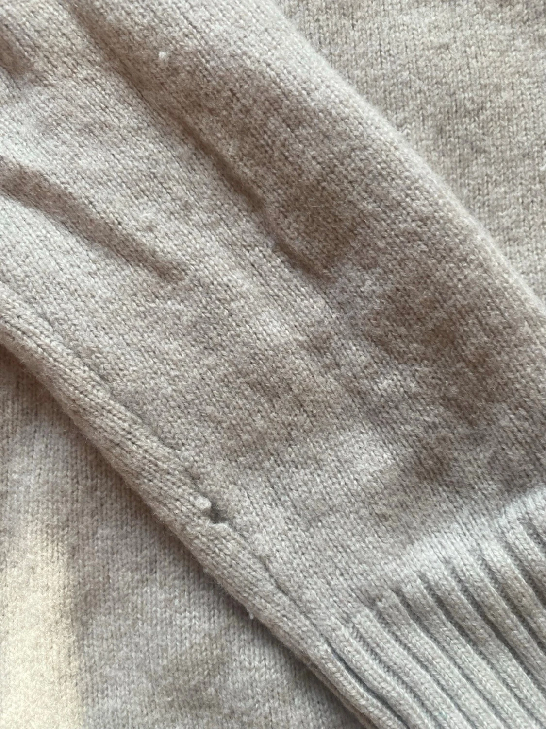 Ljusgrå stickad tröja från Samsoe Samsoe - 4