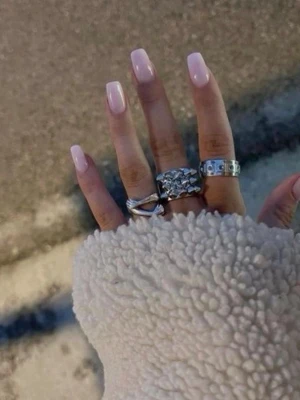 Edblad peak ring  - Edblad peak ring i silver, storlek:17,5 