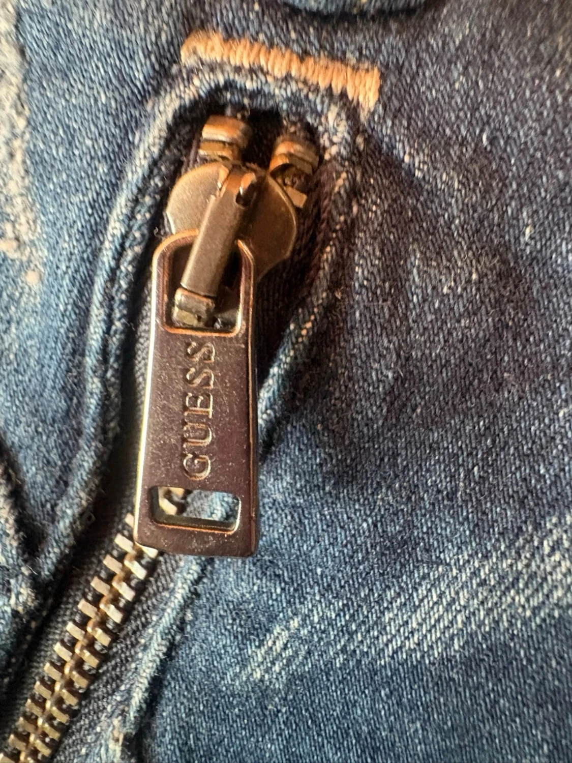Blå jeans med dragkedjor från G-Star - 2