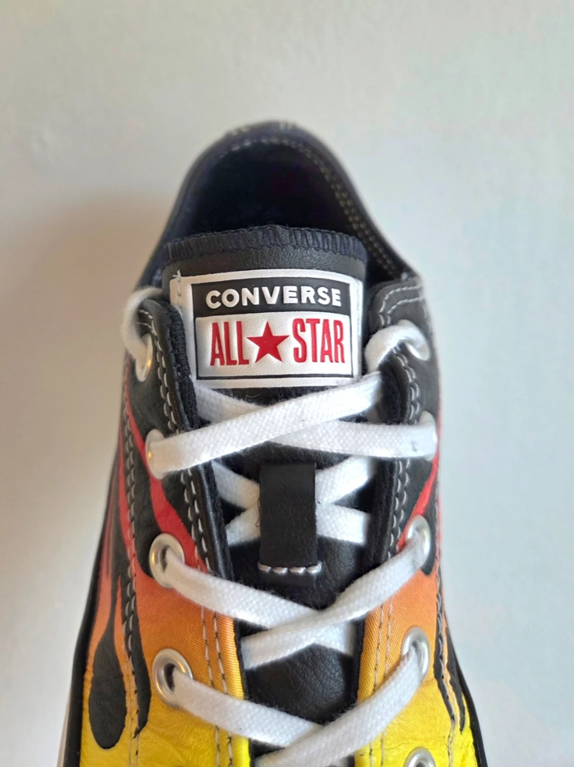 Converse sneakers med flames - 3
