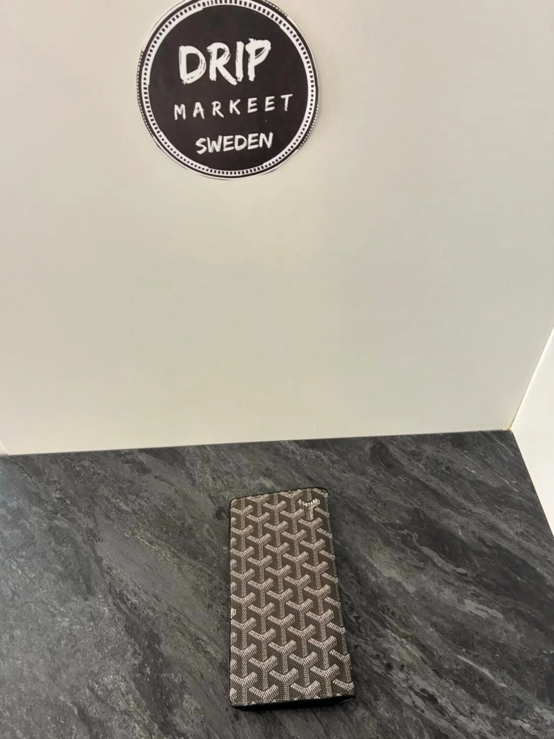 Svart Goyaard plånbok med mönster - 3