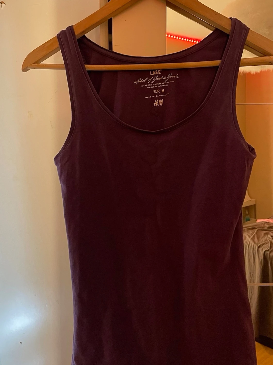 Lila linne från H&M - 1