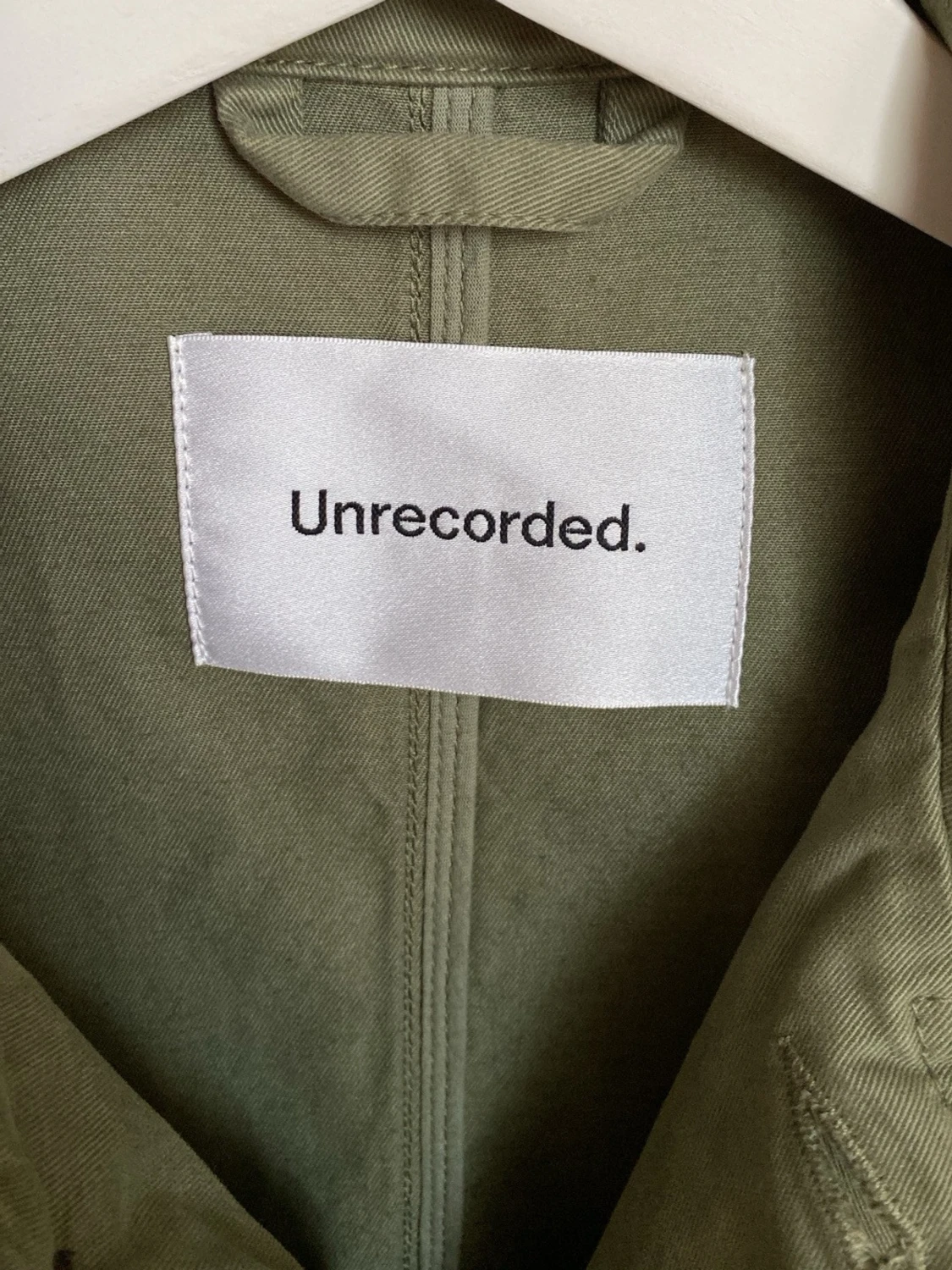 Grön overshirt med fickor - 2