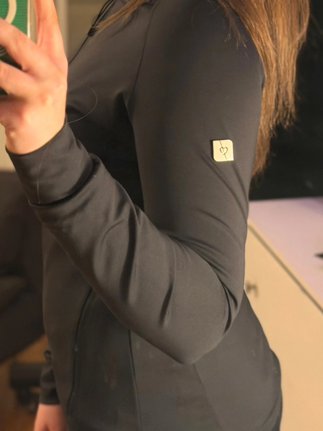 Svart jacka från Black Heart - 5