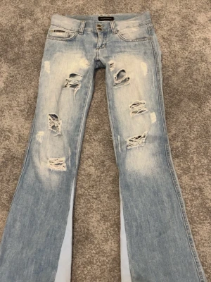 Lågmidjade jeans bootcut - Asss snygga lowwaist jeans från Dolce & Gabbana som jag knappt använt ❤️❤️