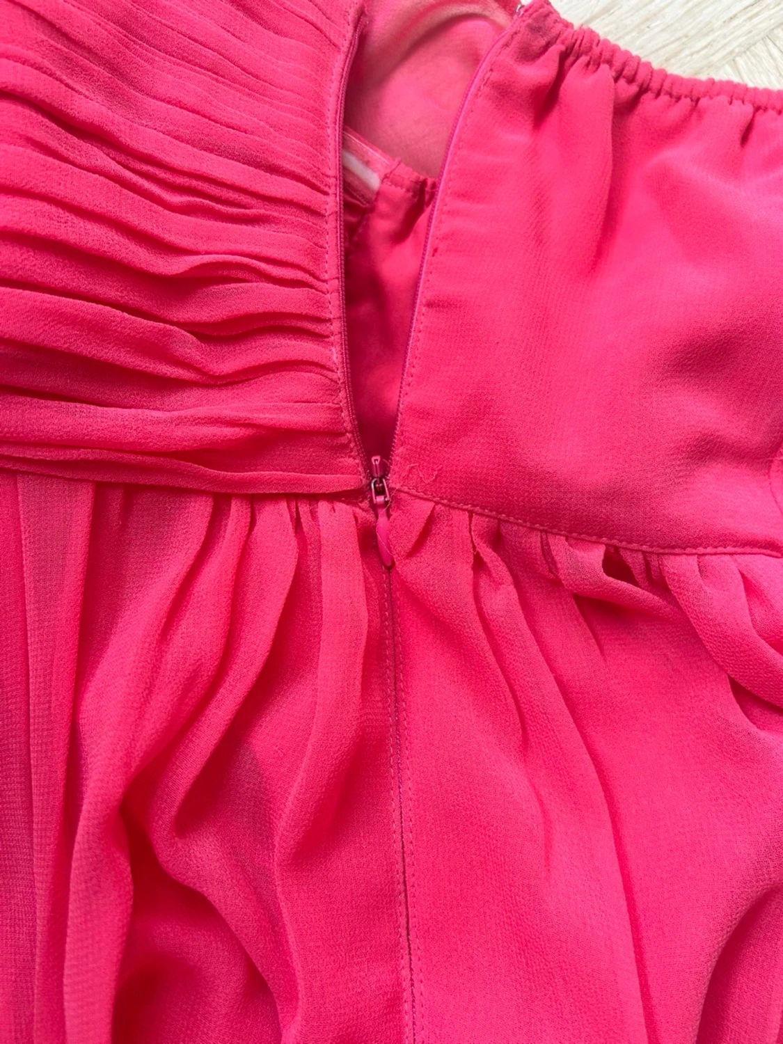 Axelbandslös rosa kortklänning💖💖✨ - 4