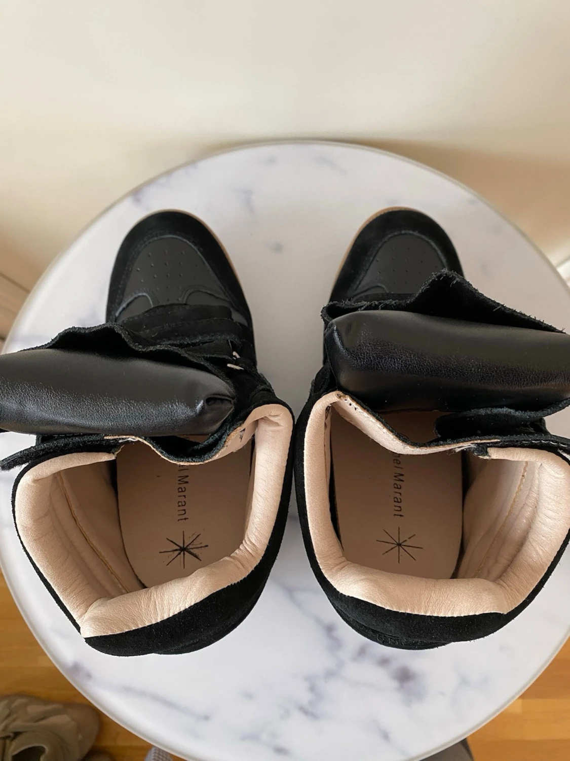 Svarta Isabel Marant sneakers liknande  - 4