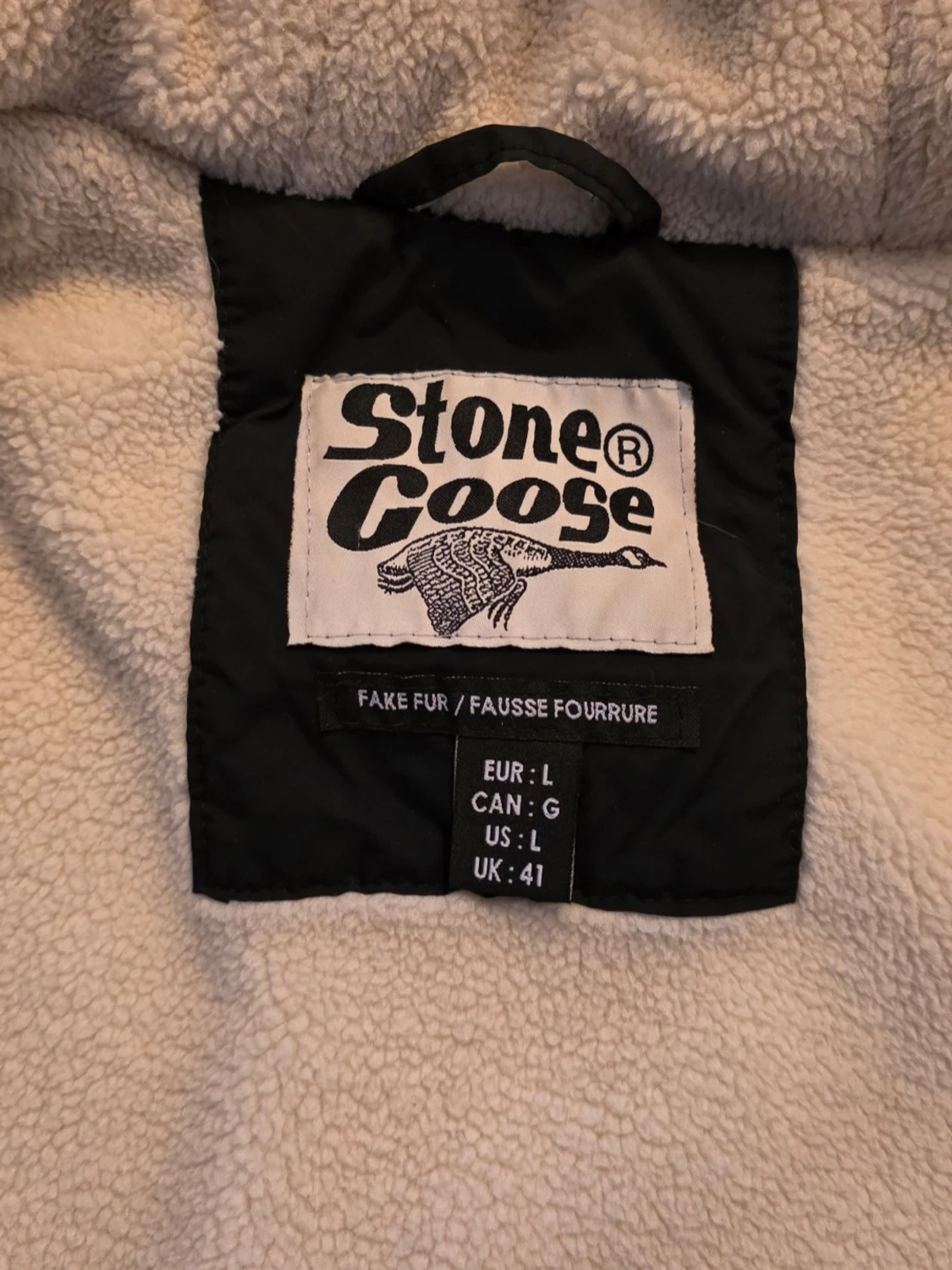 Svart parkas från Stone Goose - 3