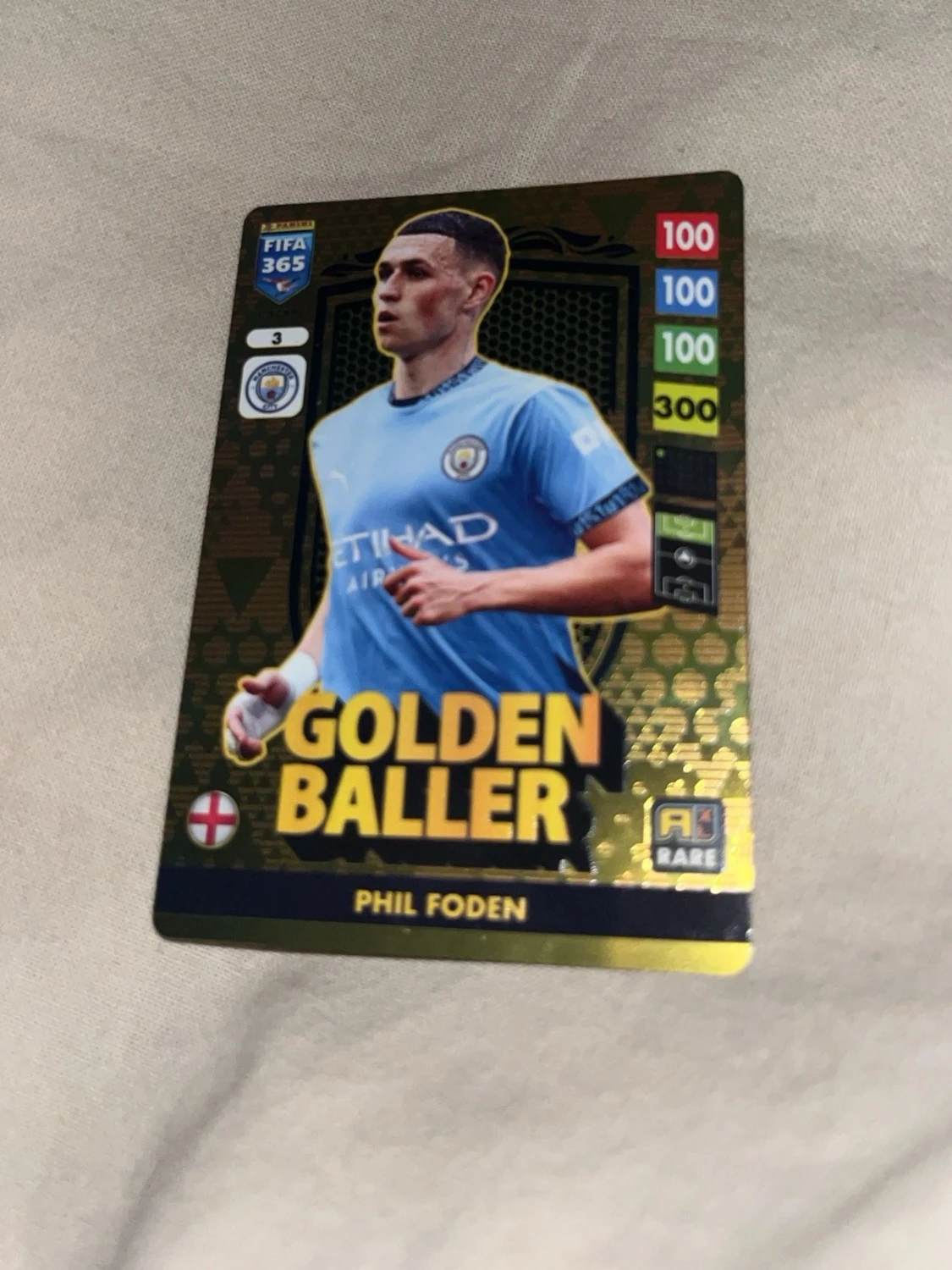 Fotbollssamlarkort Golden Baller - 1