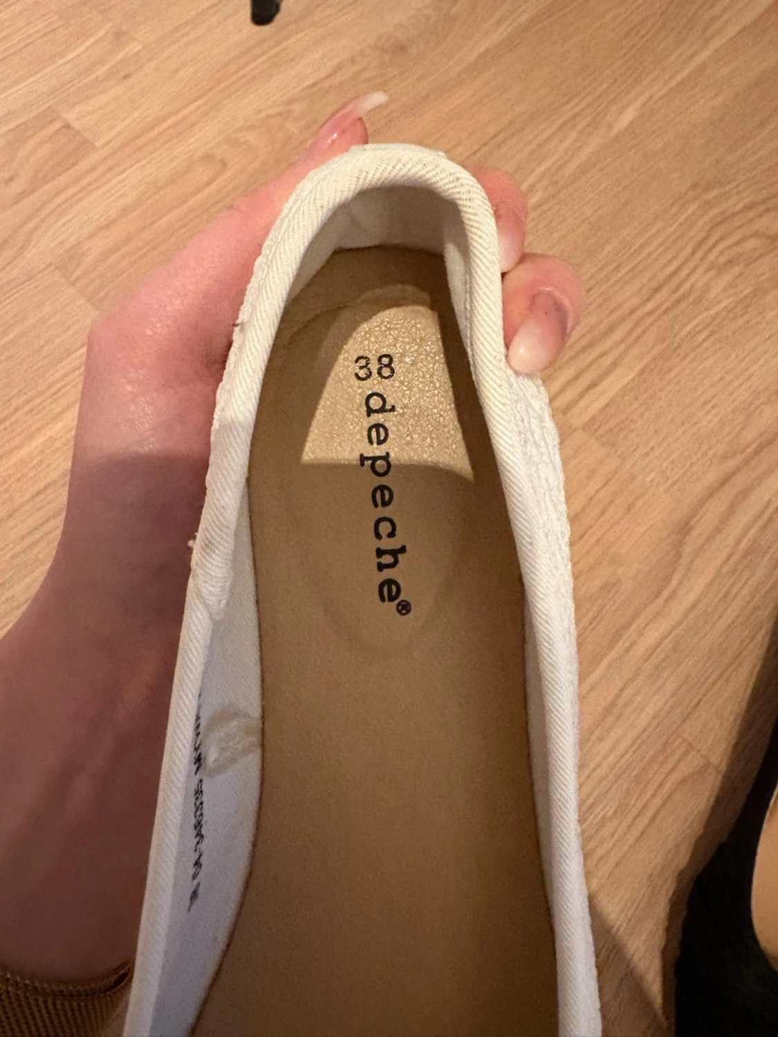 Vita spetsballerinaskor från Skopunkten - 3