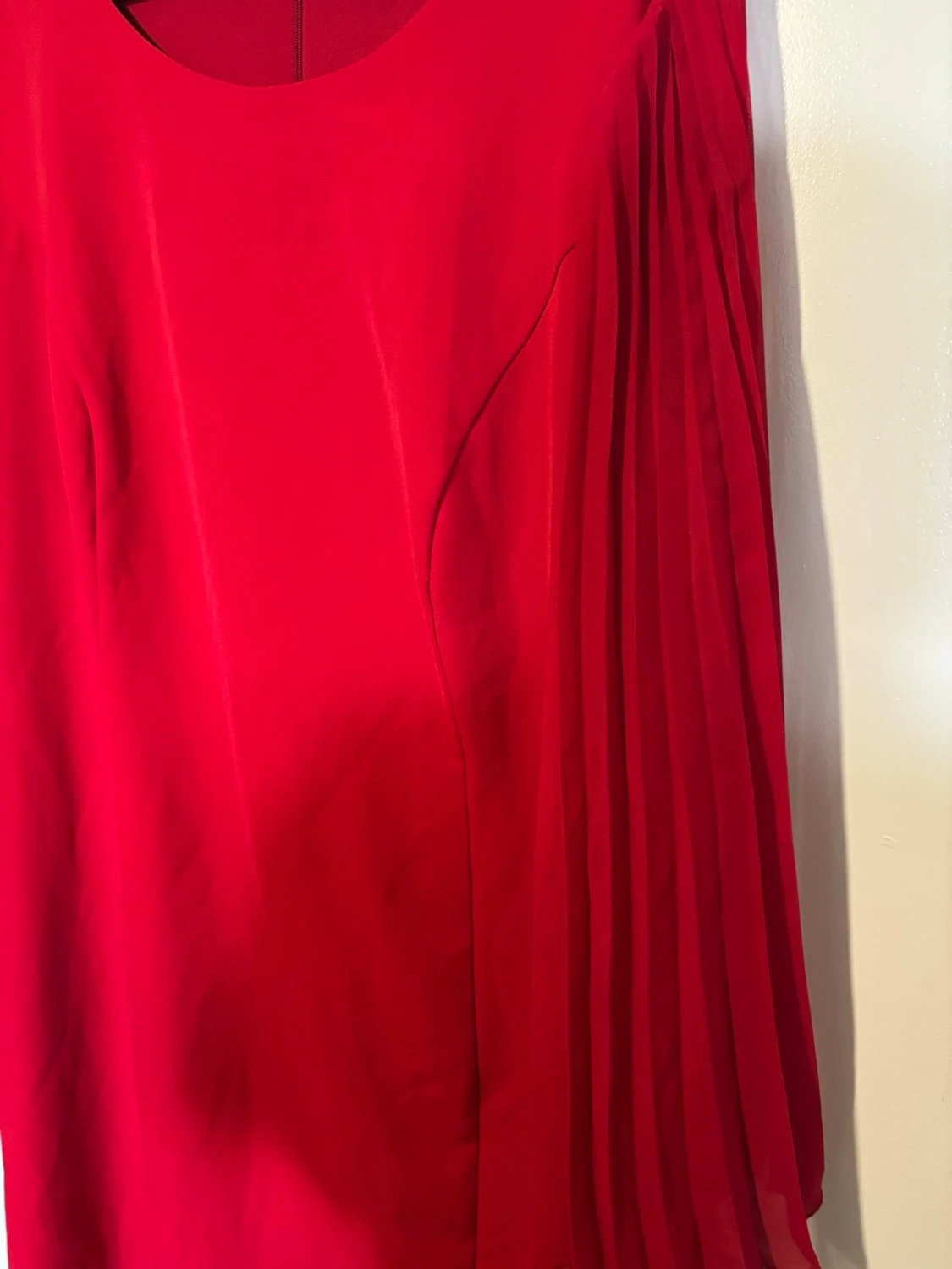 Röd klänning  - 1