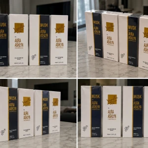 ✨ 4 nya parfymer från Aura Ashlyn – Vanilla & Musk – 100 ml ✨ - Säljer 4 helt nya och oöppnade parfymer från Aura Ashlyn Fragrances – 2 st Vanilla och 2 st Musk (100 ml vardera). 🤍 Vanilla – en mjuk, söt och krämig vaniljdoft med varma och inbjudande toner. 🖤 Musk – en elegant och ren myskdoft med mjuka, sofistikerade toner som passar både vardag och kväll. Perfekt för dig som vill köpa flera på en gång, ge bort som presenter eller sälja vidare. #Parfym #Parfume #Damparfym #Dameparfume #Unisexparfym #Unisexparfume #Vanilj #Vanilje #Mysk #Moskus #Doft #Duft #