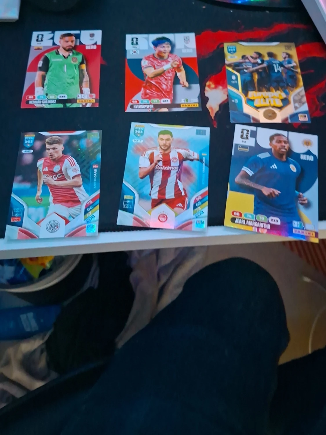 FIFA fotbollsspelkort samling