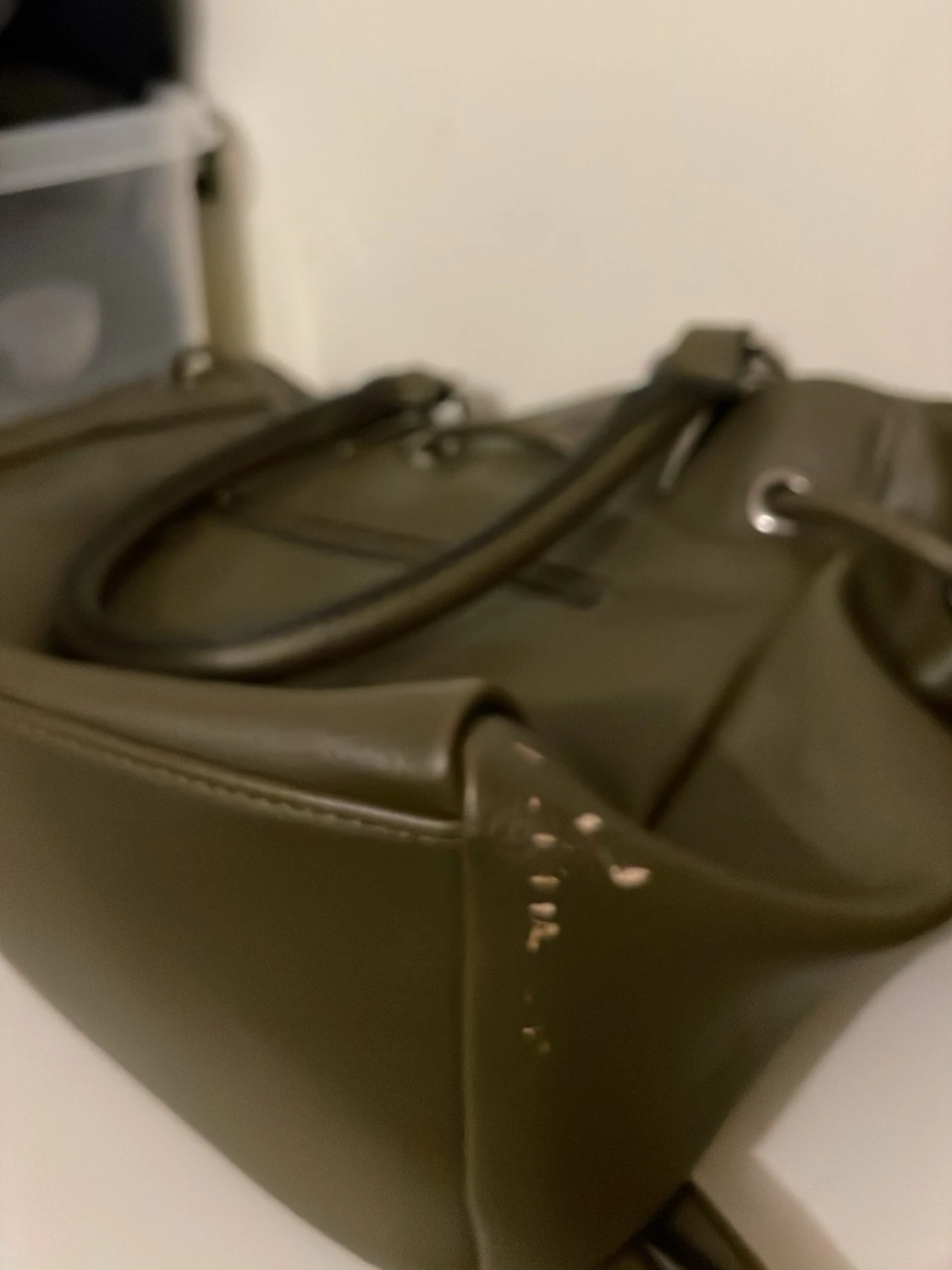 Olivgrön handväska från Eleganci - 3