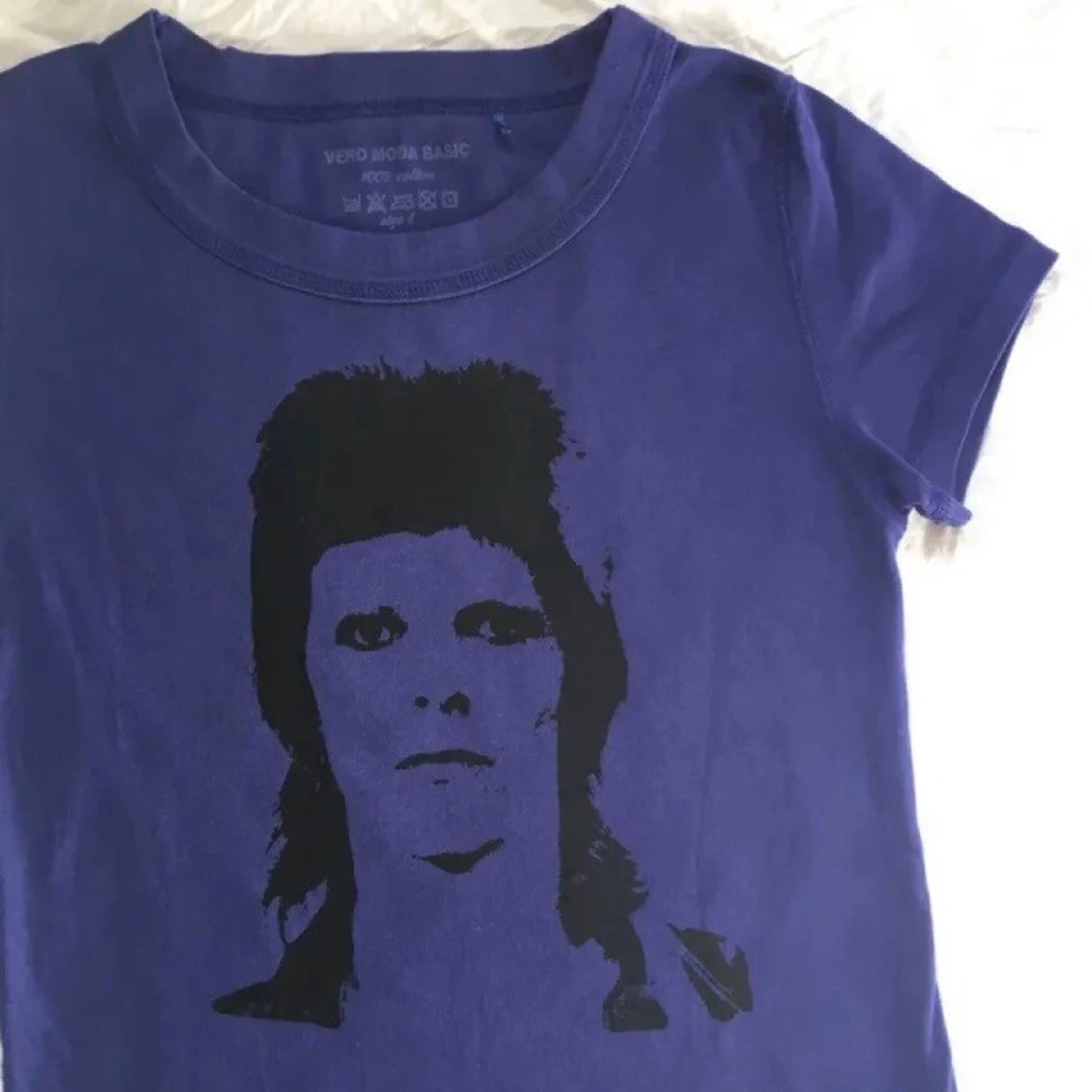 David Bowie band tröja/ graphic tee/ T-shirt med tryck, rock/ 60tal/ 70tal/ 60s/ 70s - 3