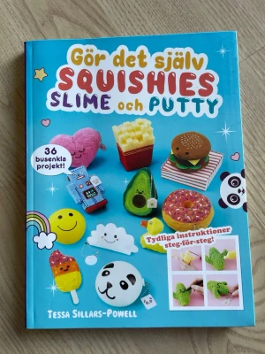 Gör det själv squishies slime och putty bok - Fint skick, knappt använd