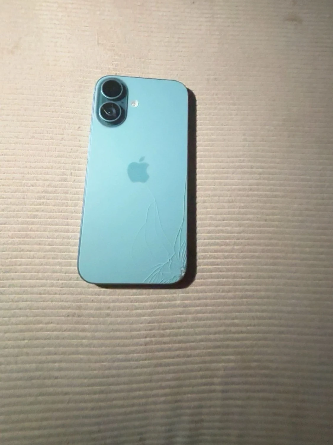 Blå iPhone med dubbla kameror - 1