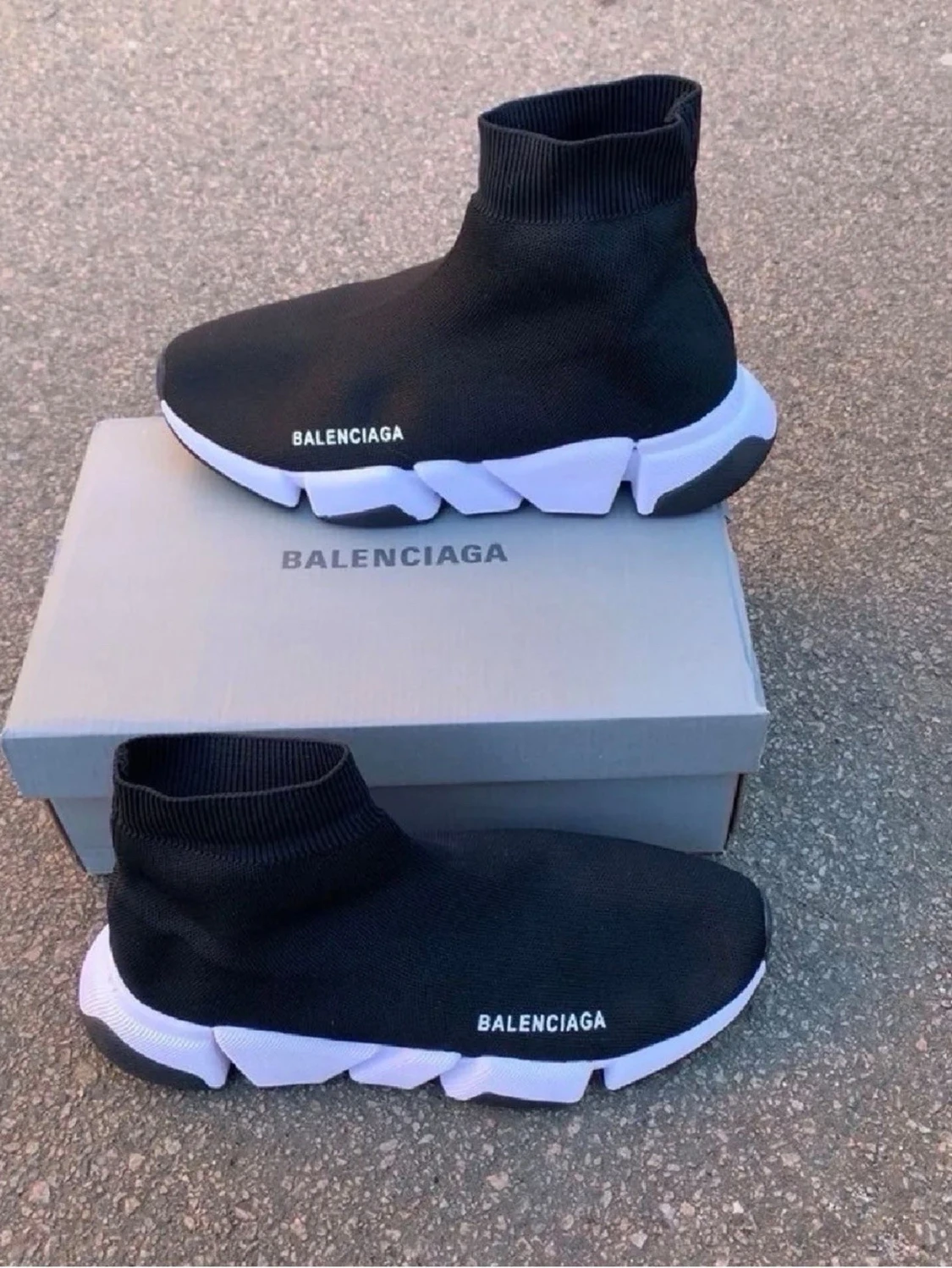  Speed Trainer svarta sneakers