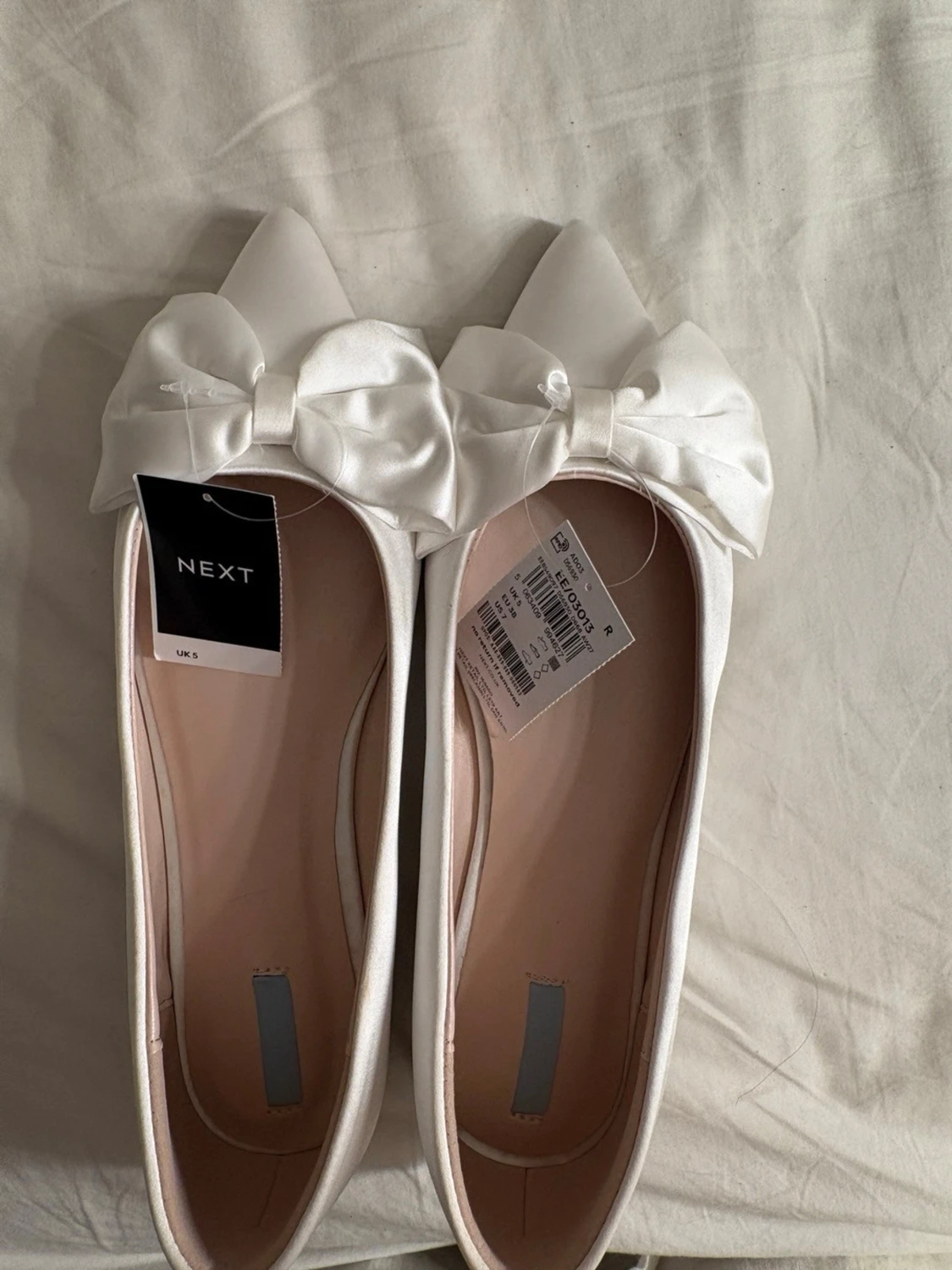 Vita ballerinaskor - 2