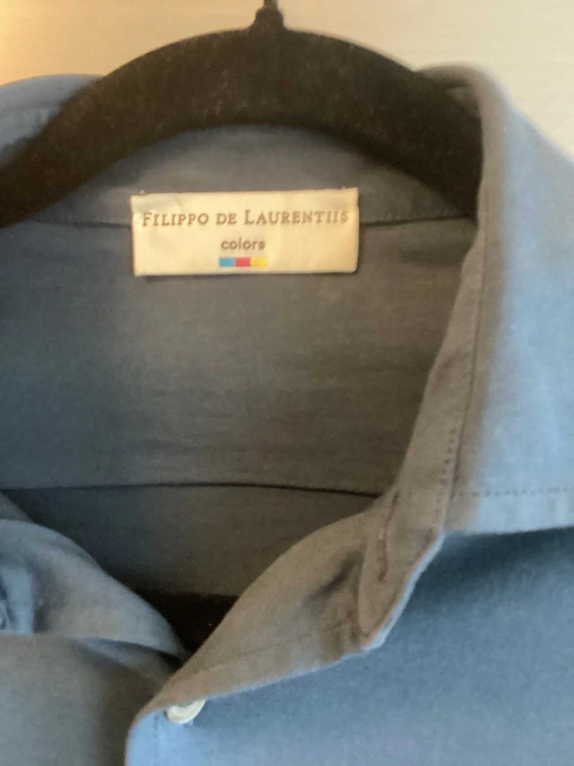 Blå skjorta från Filippo de Laurentiis - 1