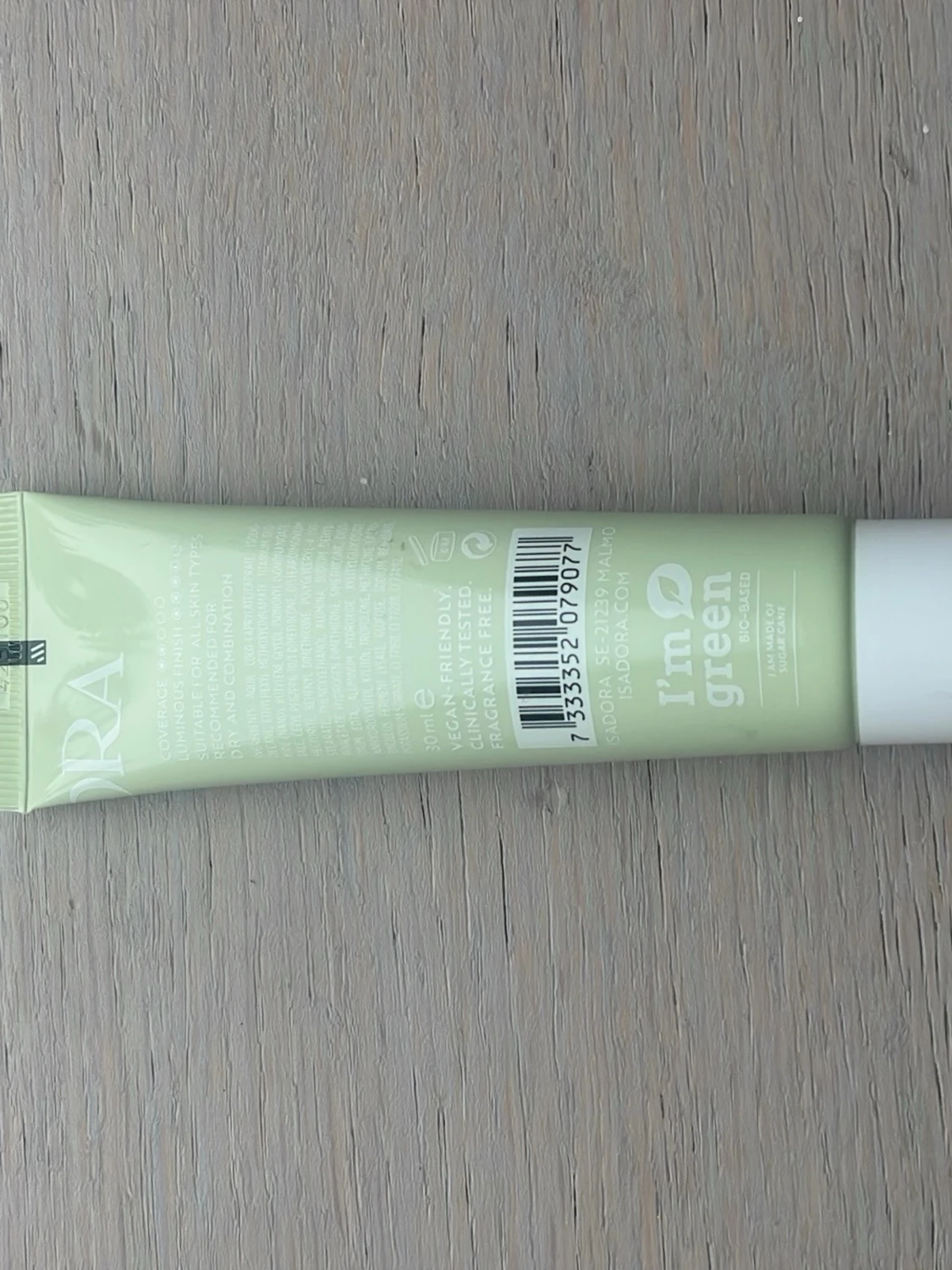 IsaDora CC+ Cream Hydrating SPF30 Green - 1
