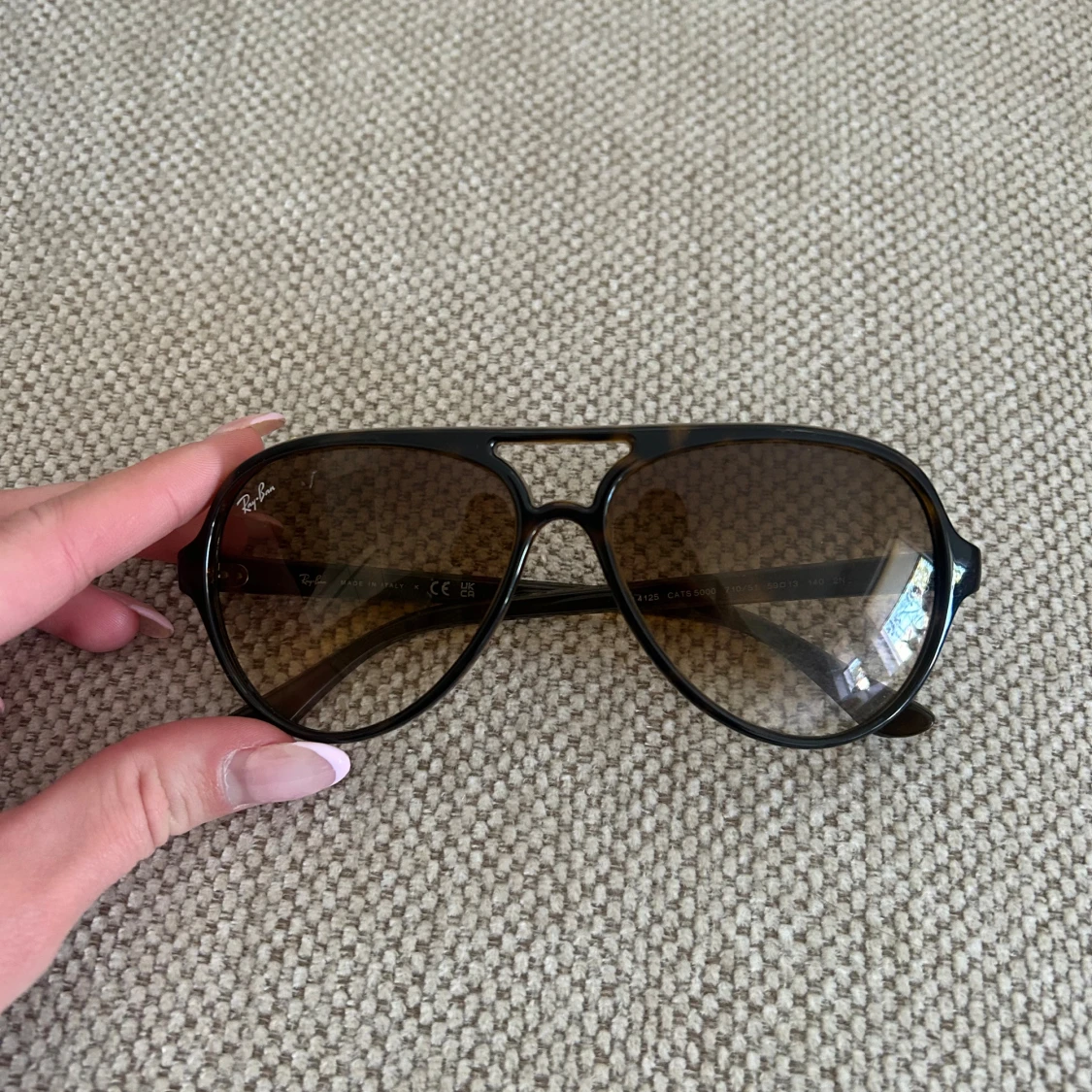 Bruna aviator solglasögon Ray-Ban - 1