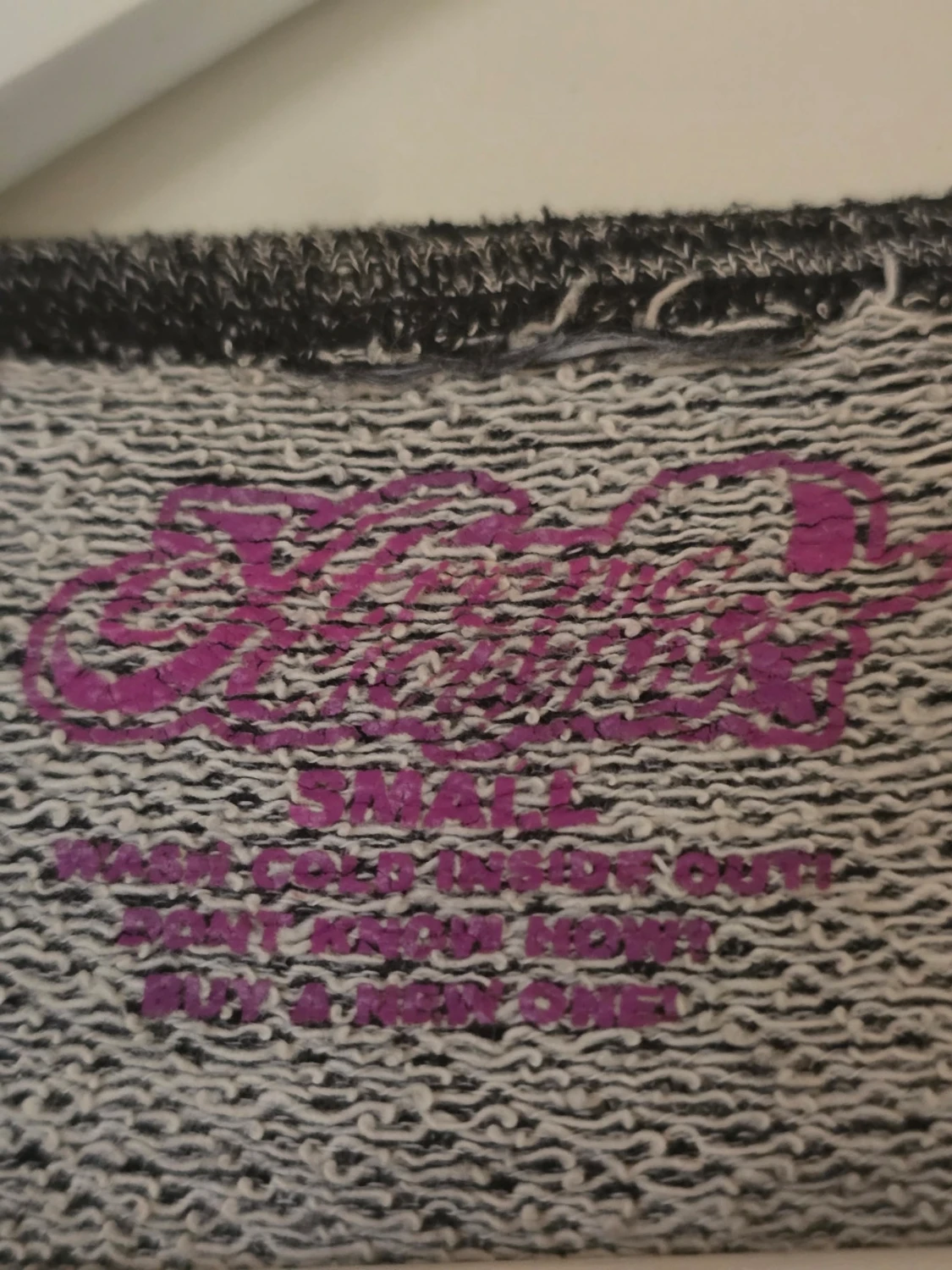 Gråmelerad tröja extreme clothing  - 2