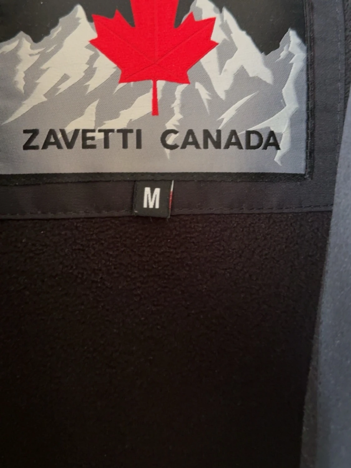 Svart dunjacka från Zavetti Canada - 2