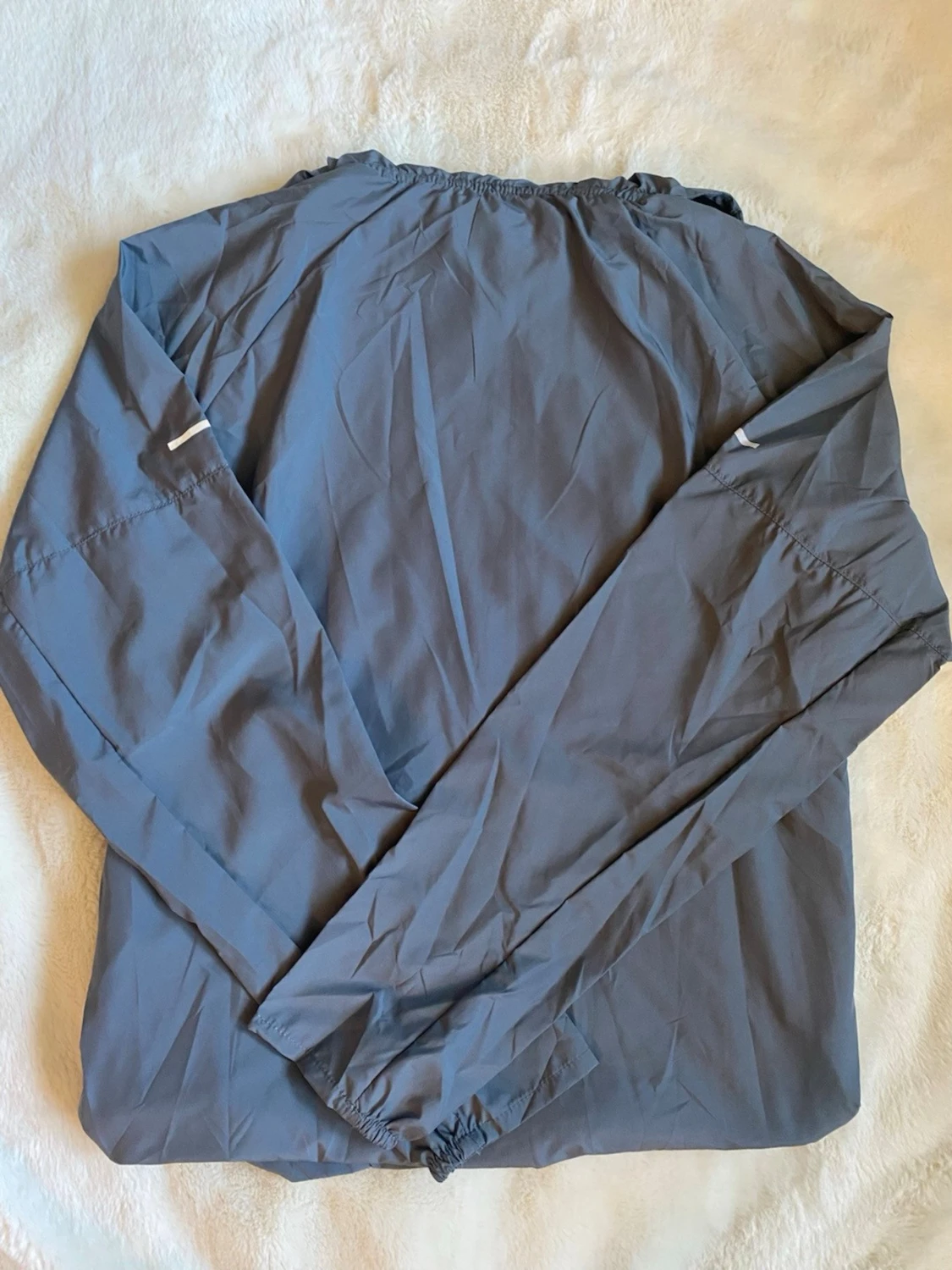 Nike grå vindjacka med huva - 1