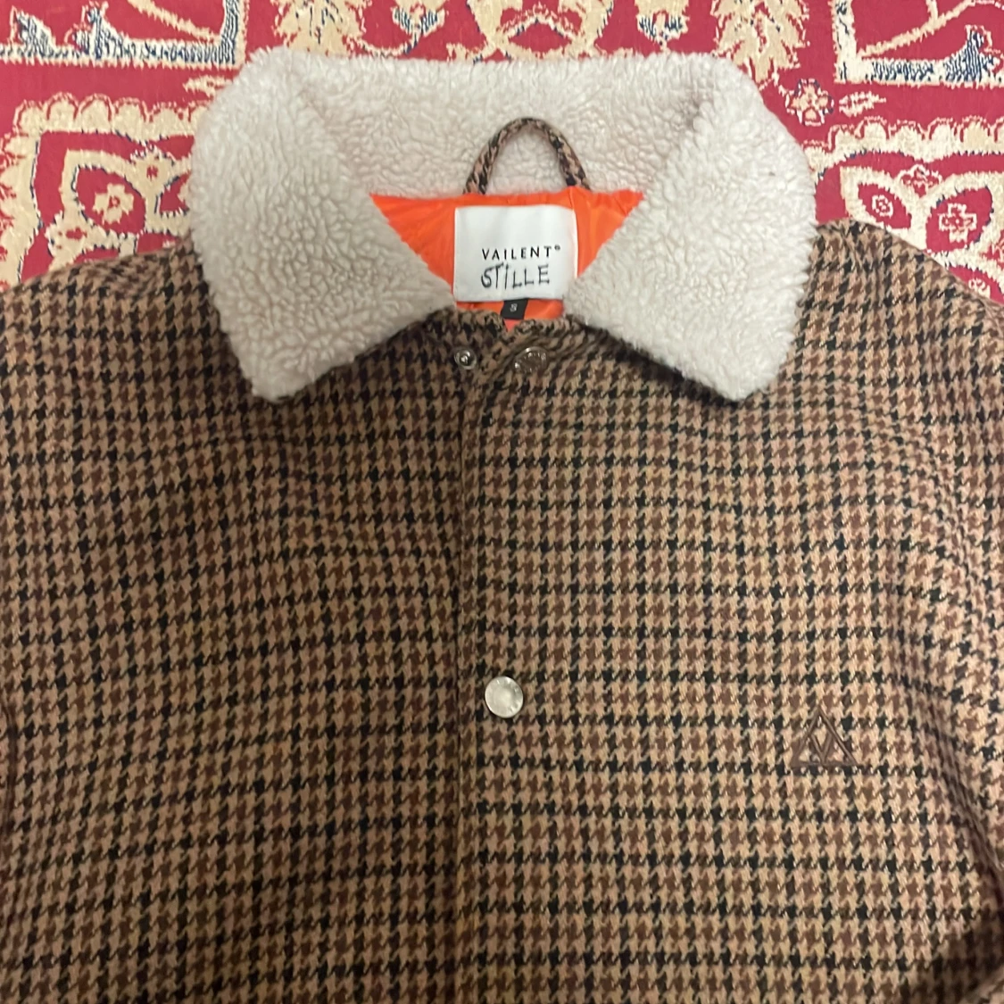 Rutig teddyjacka  - 1