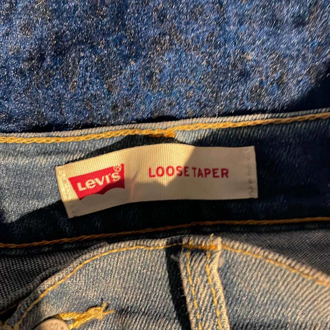 Levi's Loose Taper ljusblå jeans - 3