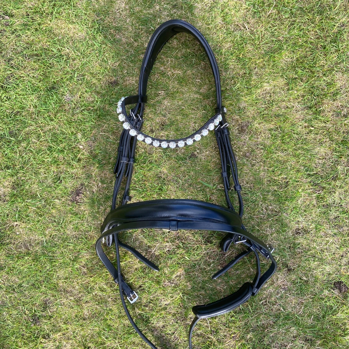 Svart dressyr träns från Hansbo ridsport - 1