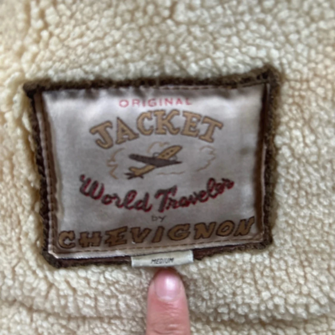 Brun pälsjacka från Chevignon - 4