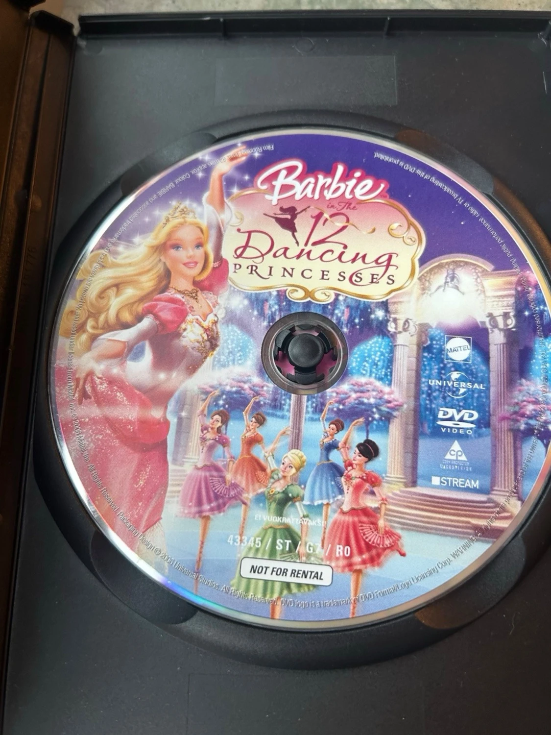 Barbie och de 12 dansande prinsessorna dvd - 2