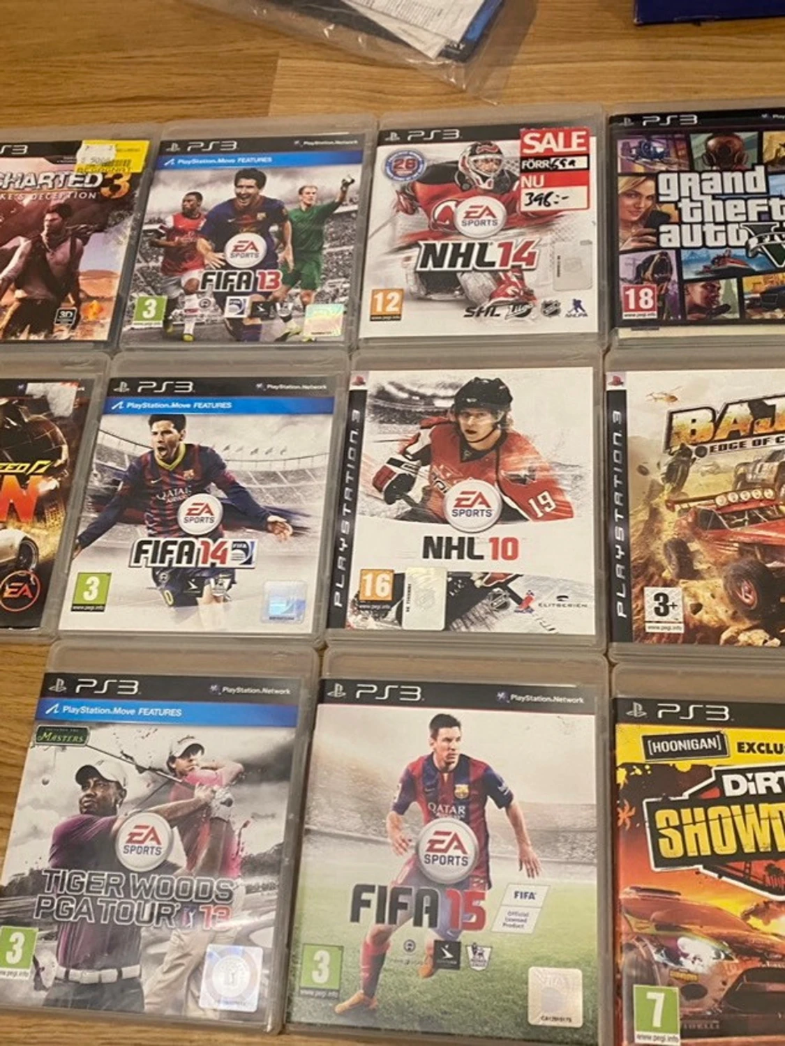 Sony PlayStation 3 Super Slim 500GB + 4 kontroller + 12 spel - 2