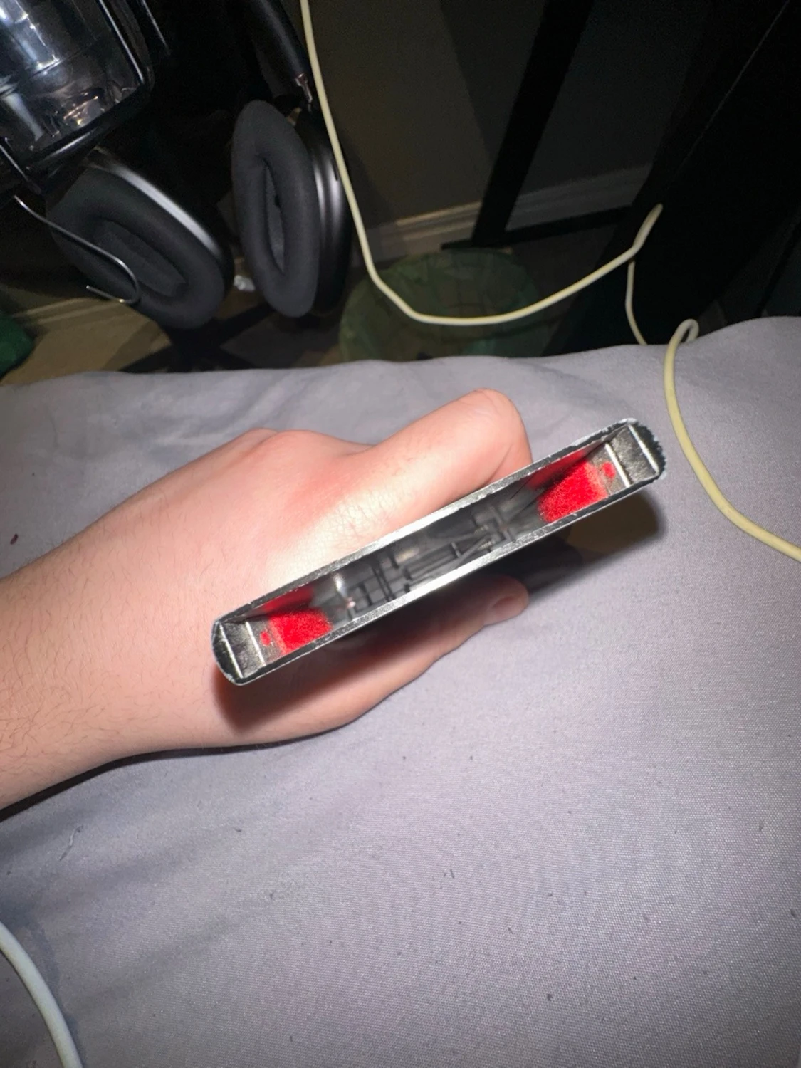 Svart plånbok i metall - 2