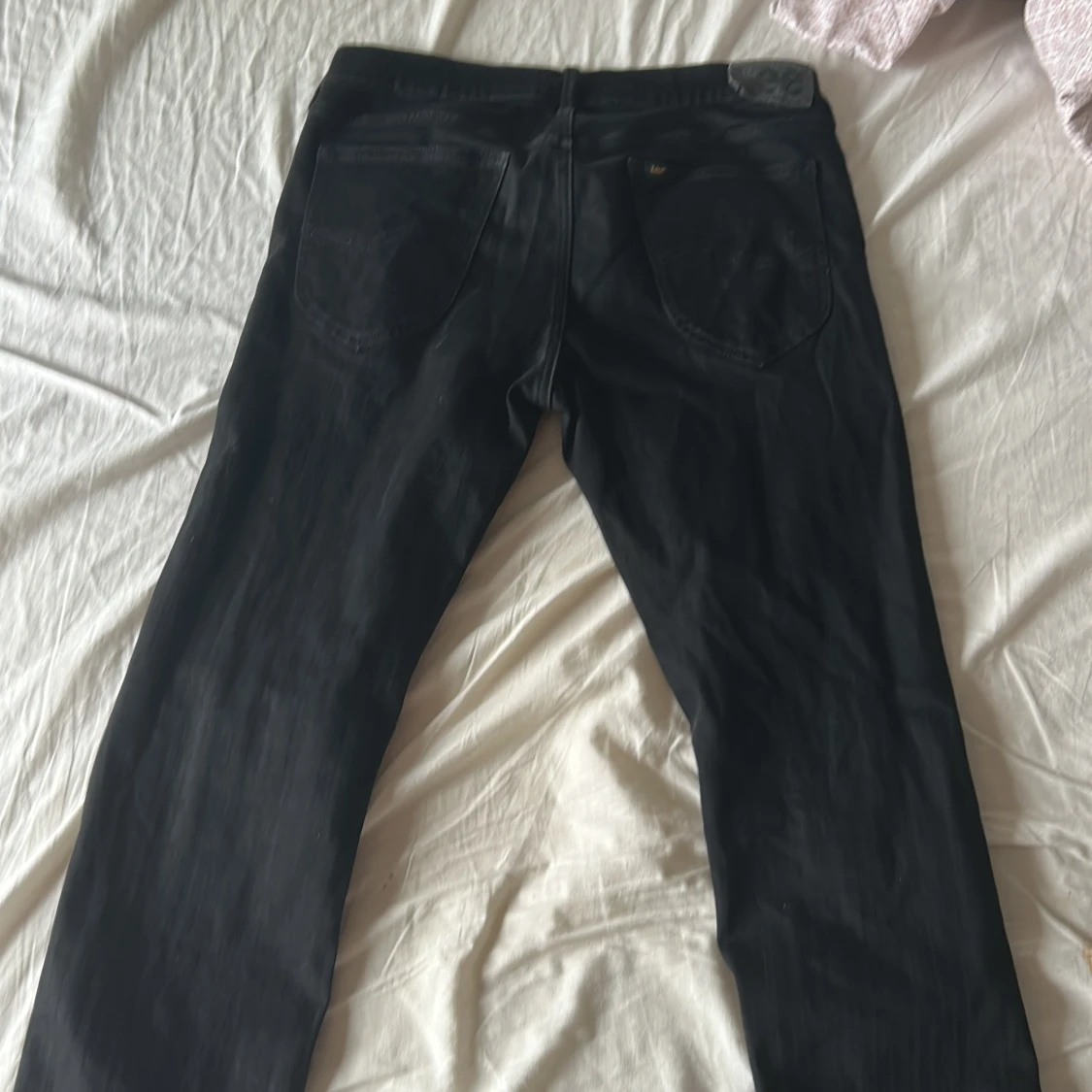 Svarta jeans från Lee, straight fit - 2