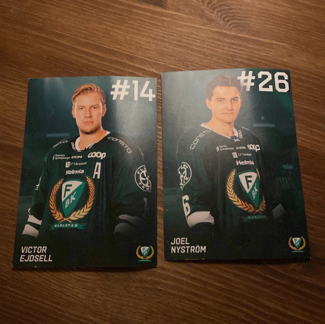 Färjestad BK hockeykort