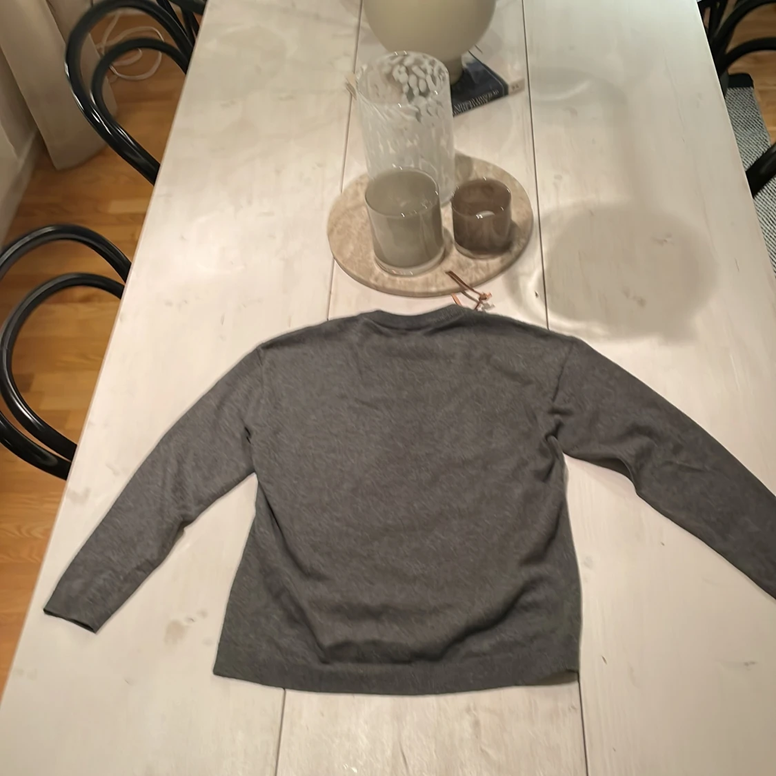 Grå basic tröja från Lindex - 1