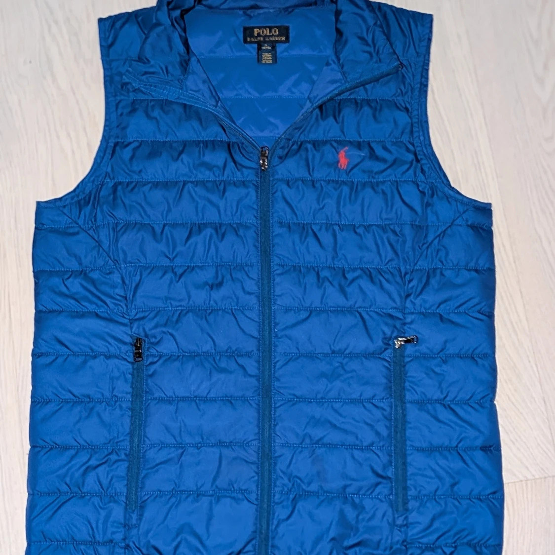 Blå Polo Ralph Lauren väst 14-16 stl - 1